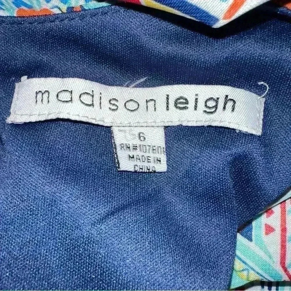 Madison Leigh Sleeveless Dress / Boho / Size 6!/ Multicolored - Picture 12 of 15